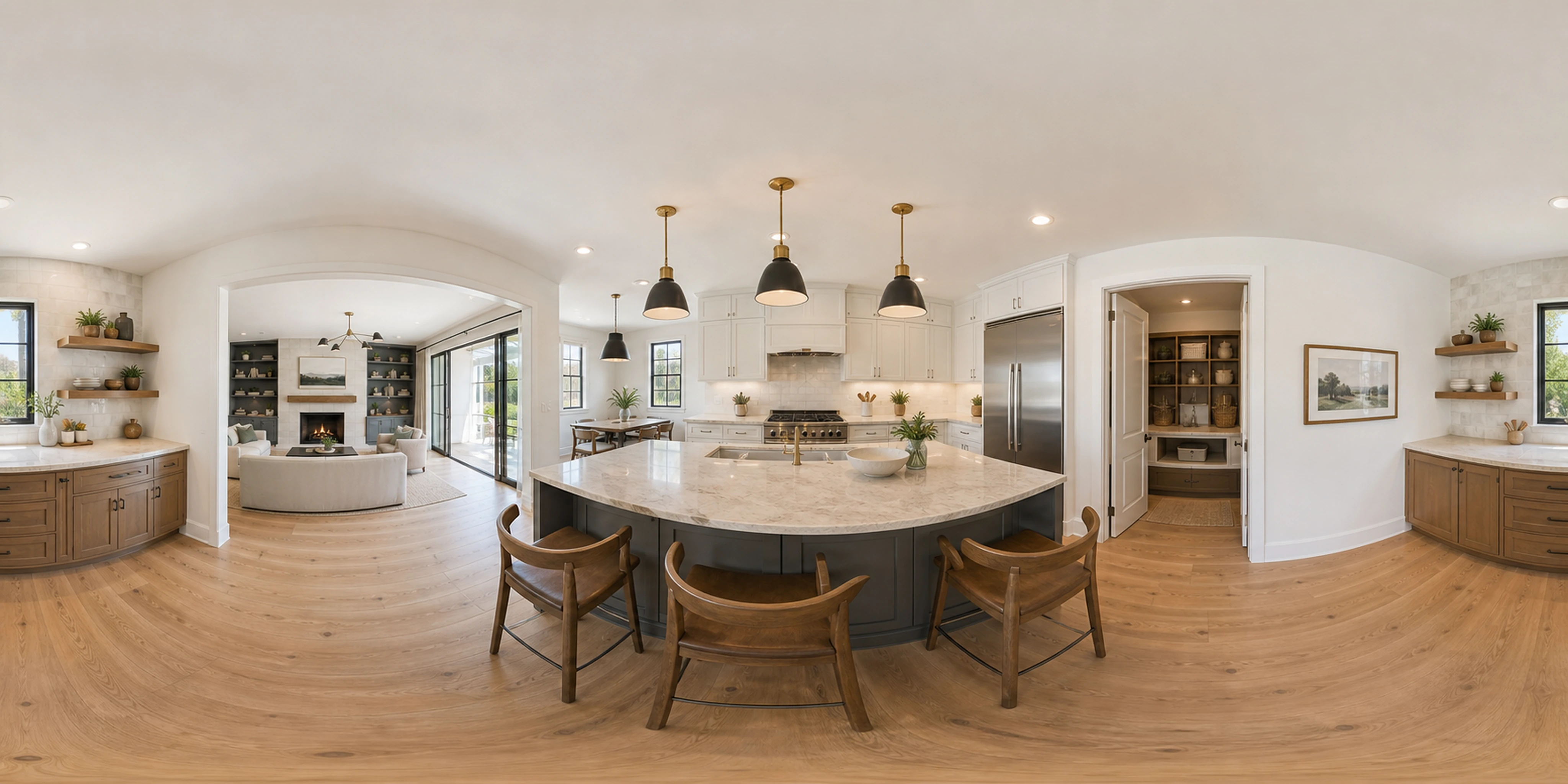 Property kitchen representing a measurable chapter in a visitor journey